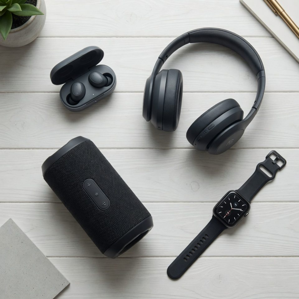 Earbuds, headphones, speaker and smartwatch — Bluetooth devices Device Finder can track